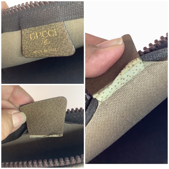 ⚜️GUCCI Plus Pouch (PVC) Vintage⚜️ - Picture 9 of 10
